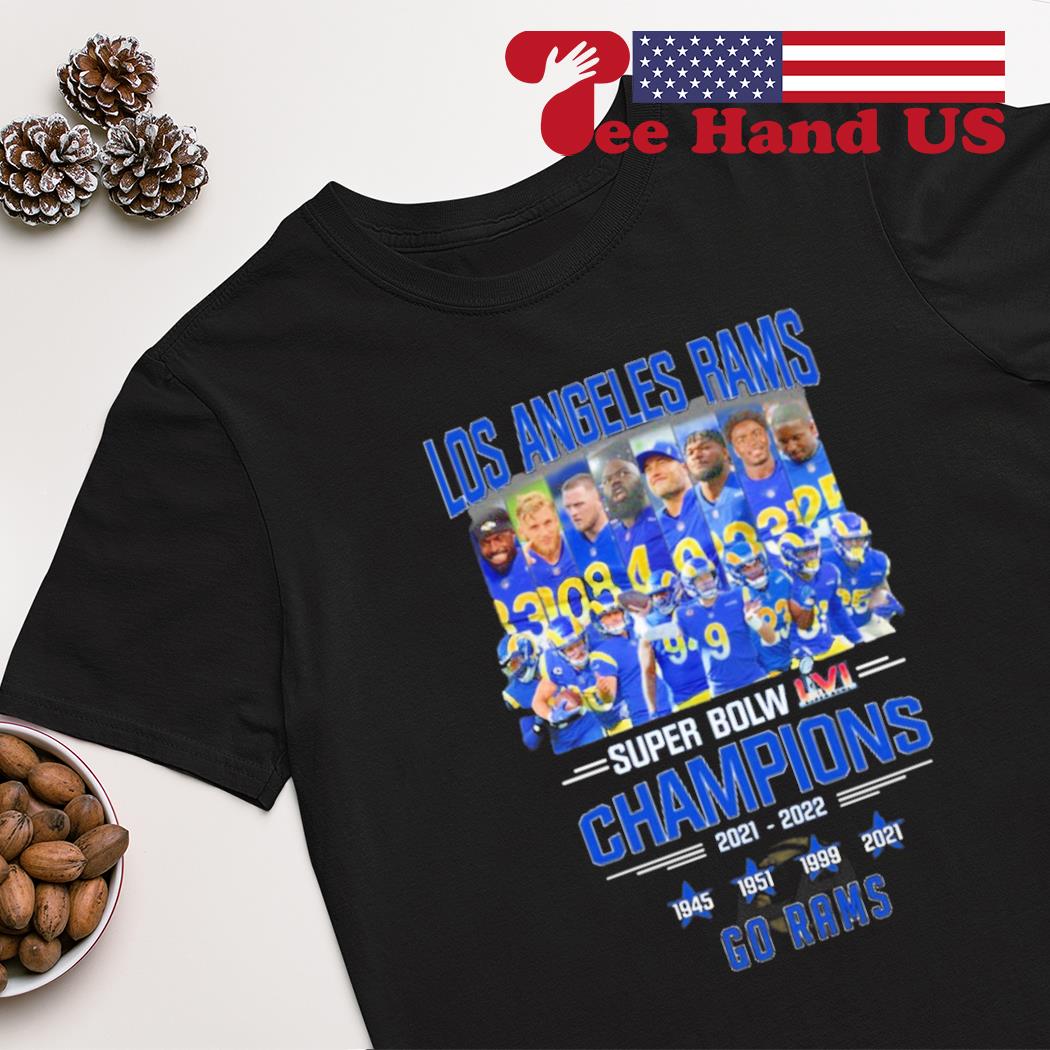 Los Angeles Rams Super Bowl Lvi Champions 2021 2022 Shirt, hoodie