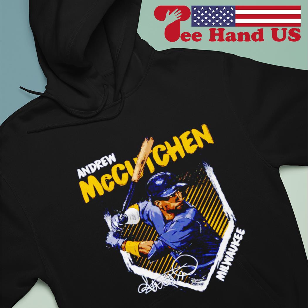 Andrew mccutchen milwaukee brewers signature shirt, hoodie, sweater, long  sleeve and tank top