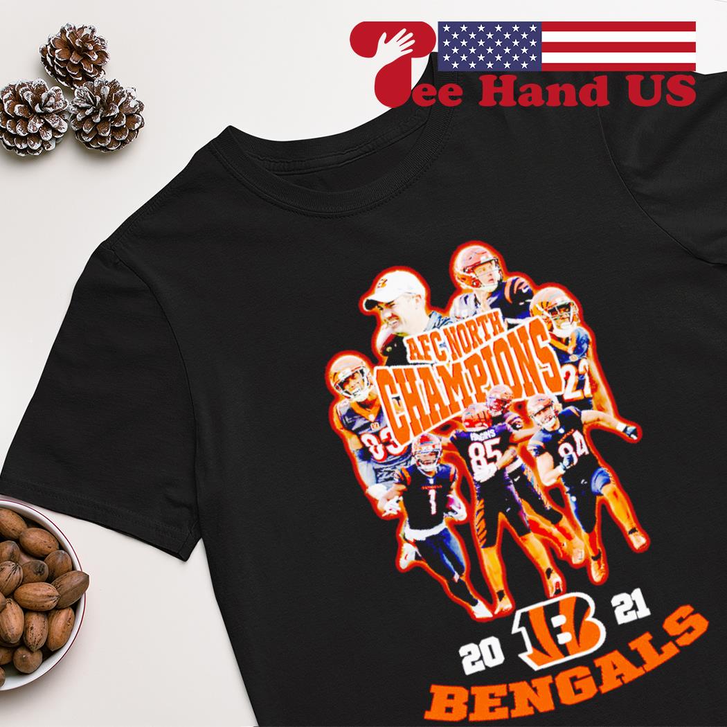 Bengals afc north champs 2021 shirt