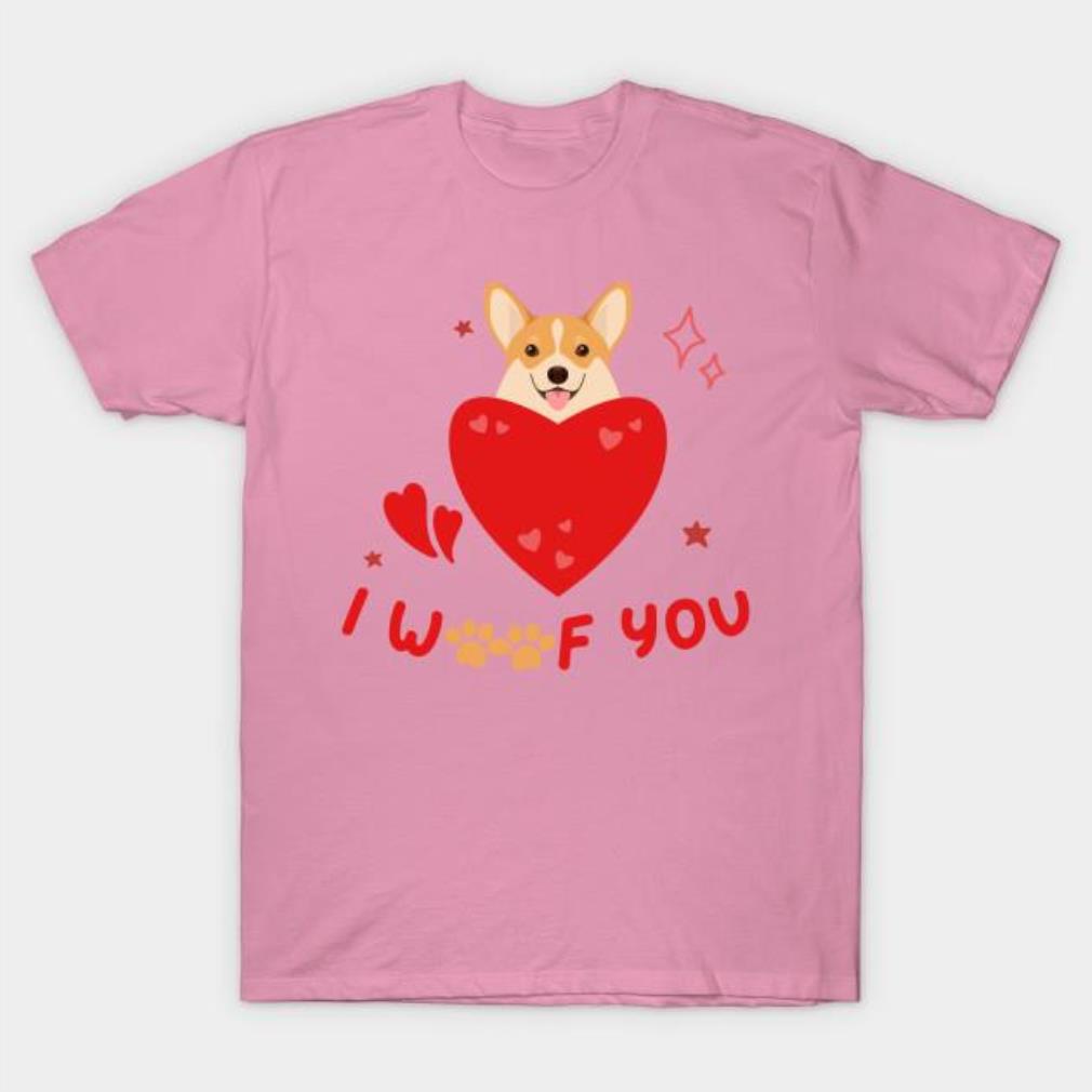 Dog I Woof You Valentine’s Day shirt