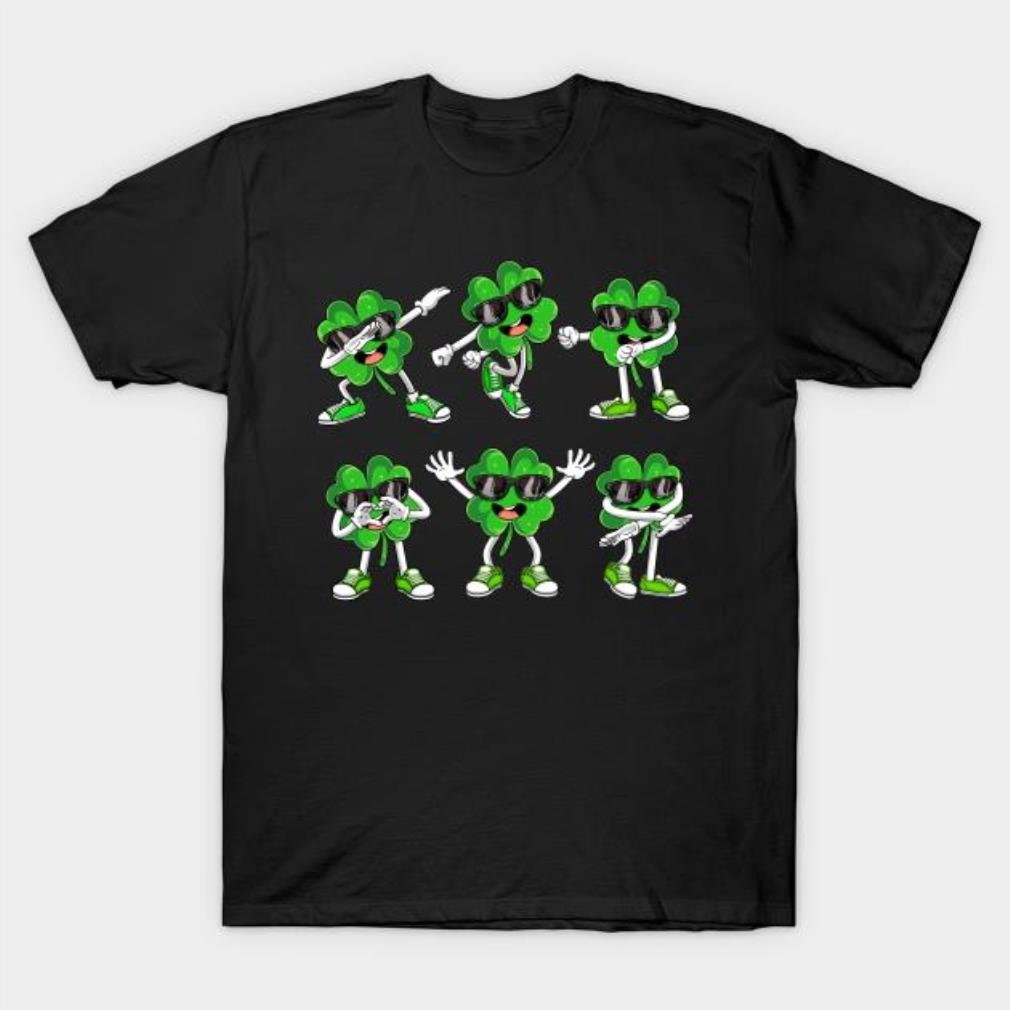 Funny shamrock dancing Happy St. Patrick’s Day shirt