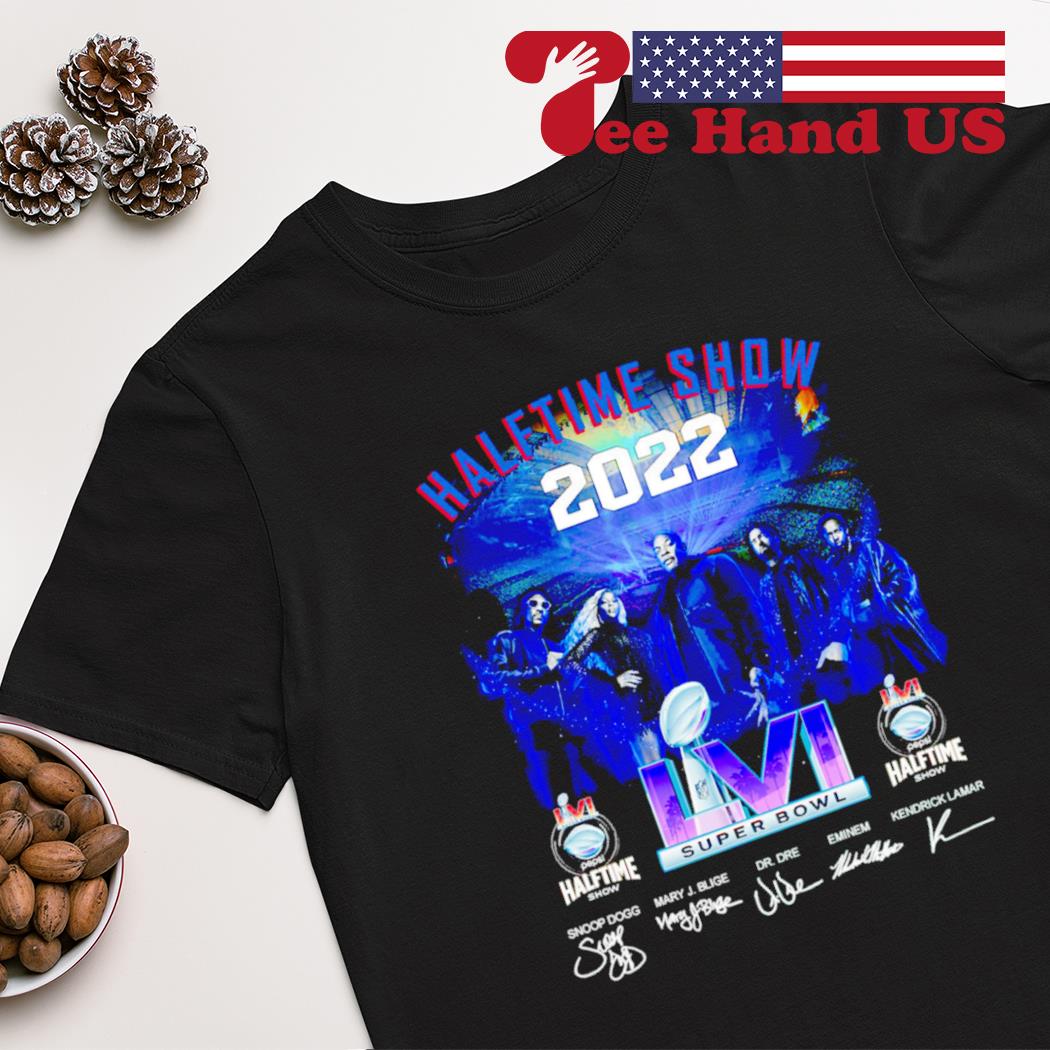 Super bowl 2022 halftime show signatures shirt, hoodie, longsleeve