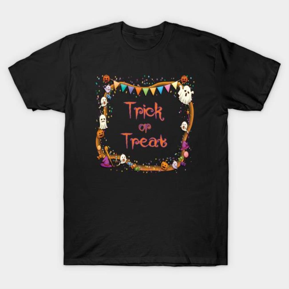 Halloween Trick or Treat baby ghost t-shirt