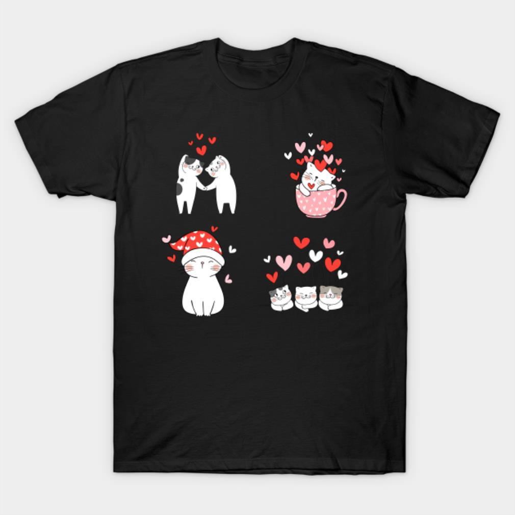 Happy Meowentines Day Valentine’s Day T-shirt