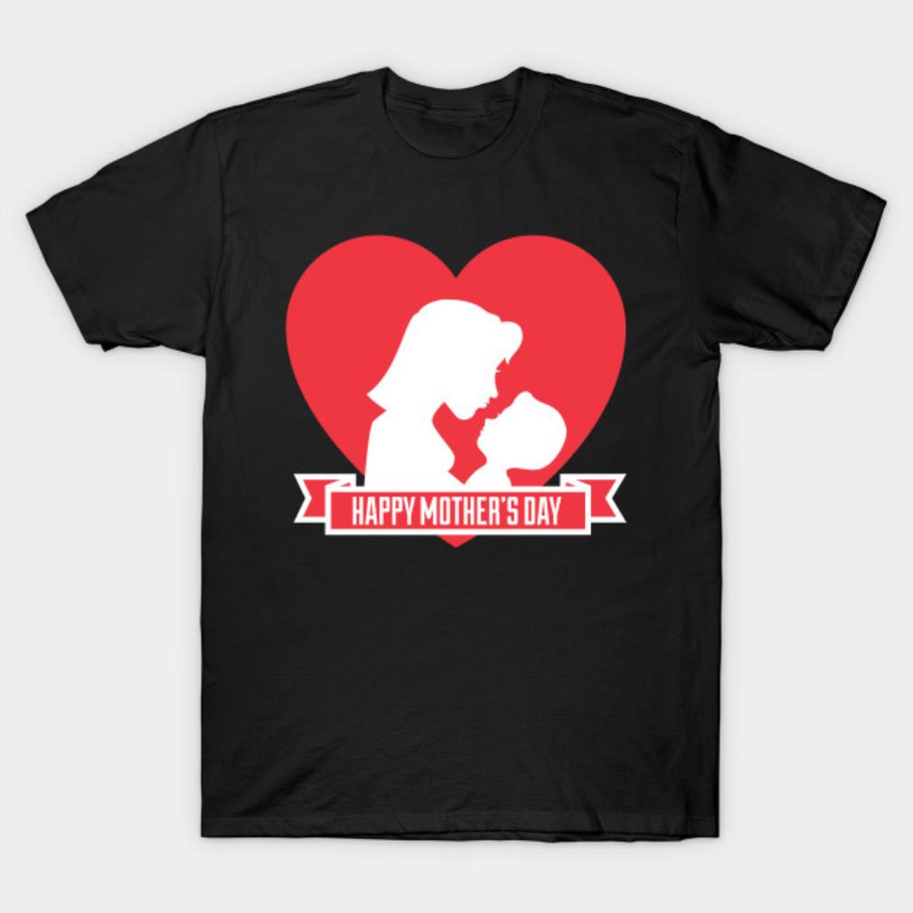 Happy Mothers Day heart T-shirt