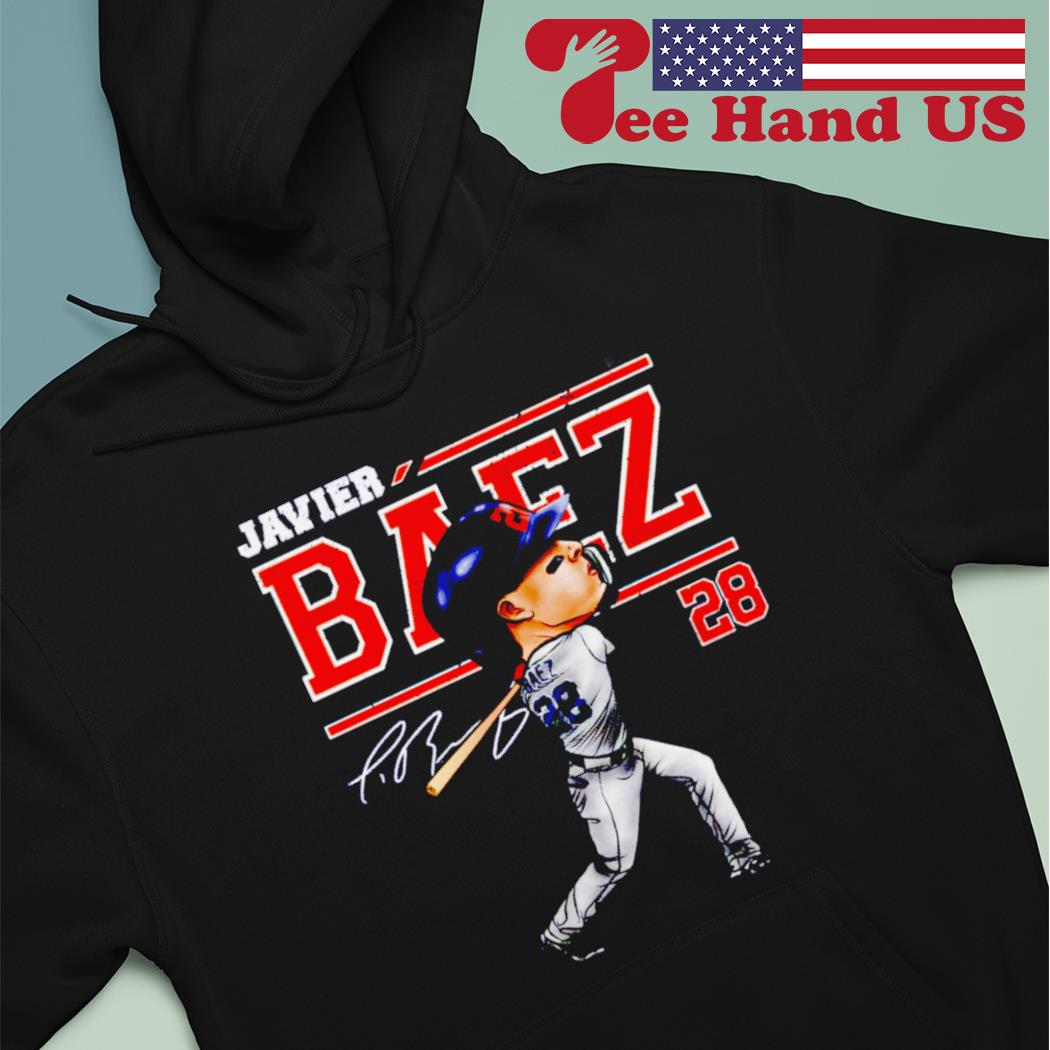 Javier Baez Detroit Cartoon T-shirt