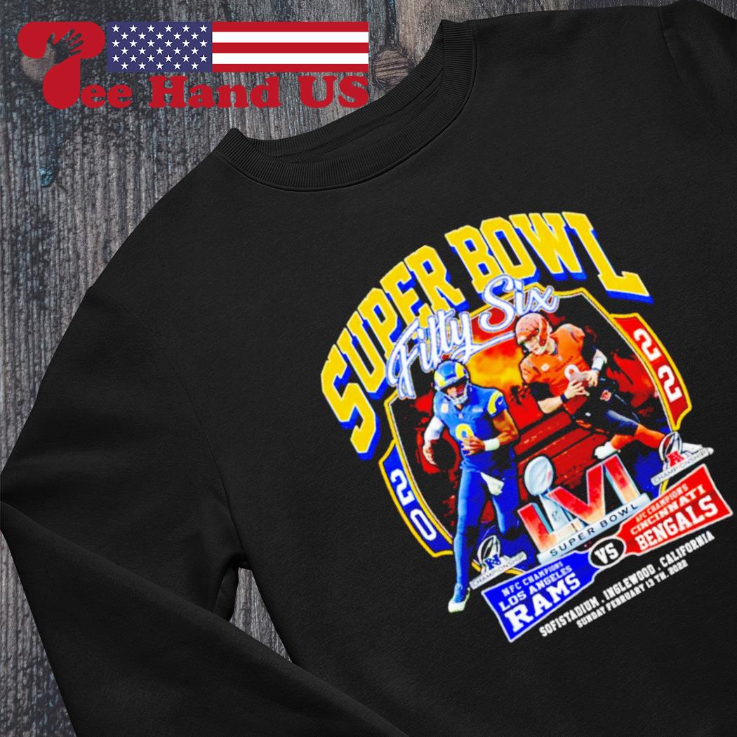 Super Bowl Rams Bengals T-Shirt