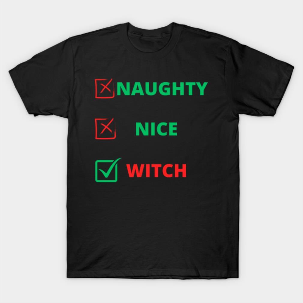 Naughty nice witch T-Shirt