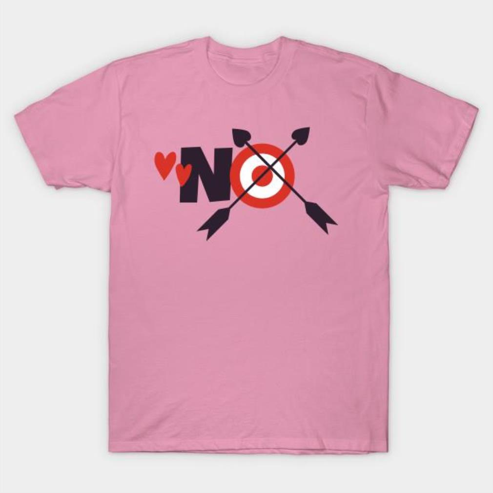 No to Cupid Anti Valentine´s day shirt