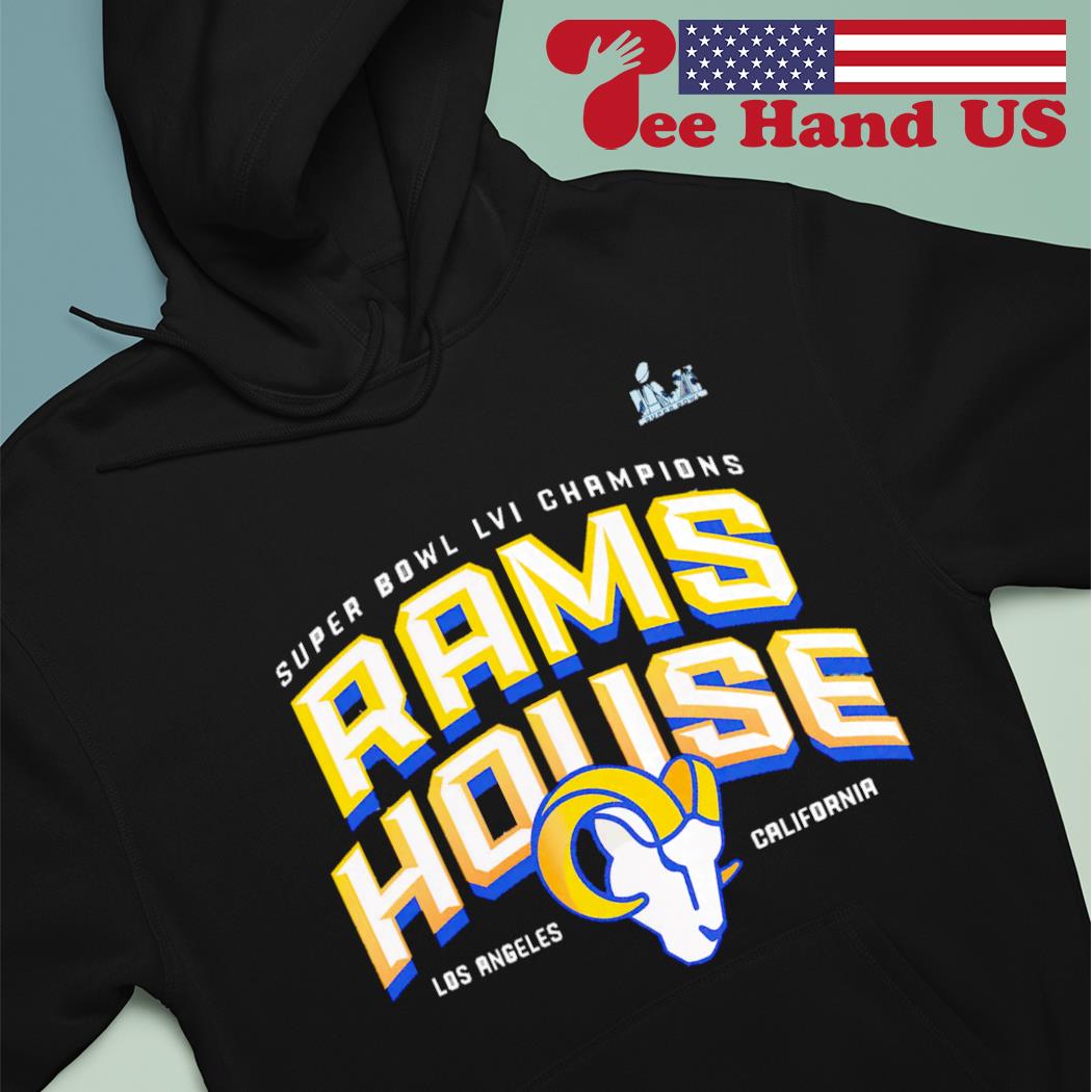 Super Bowl Champions Rams House Los Angeles Rams logo shirt