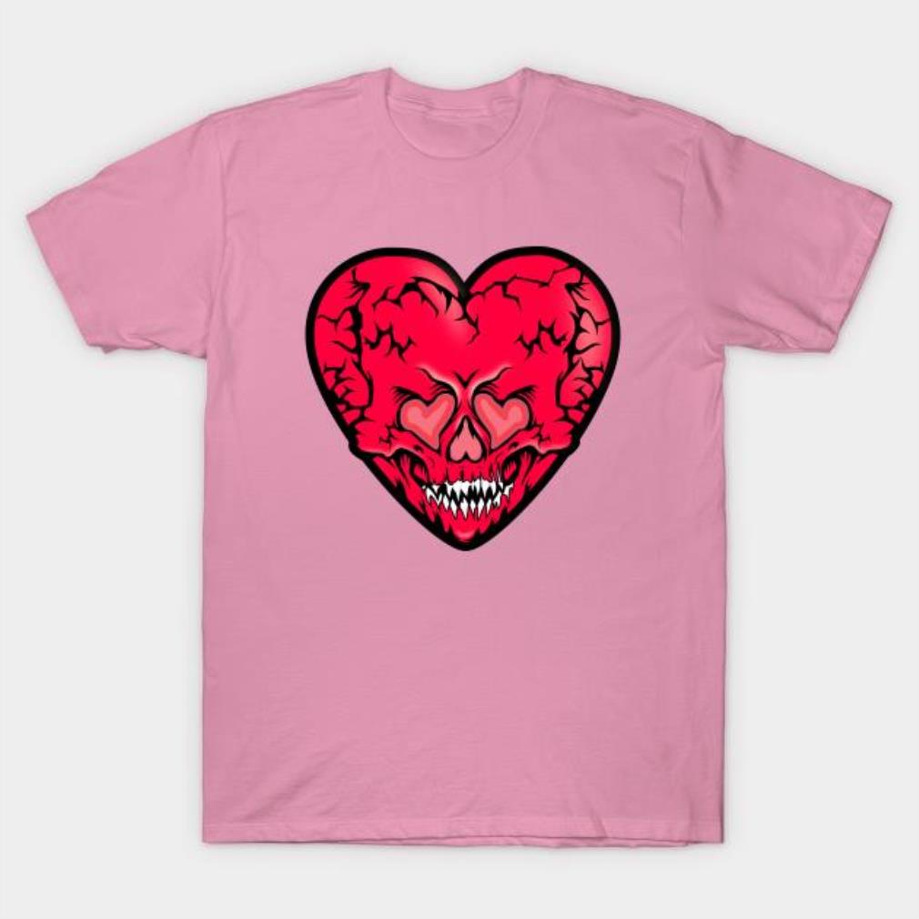 Scary Love Heart Valentine’s Day shirt