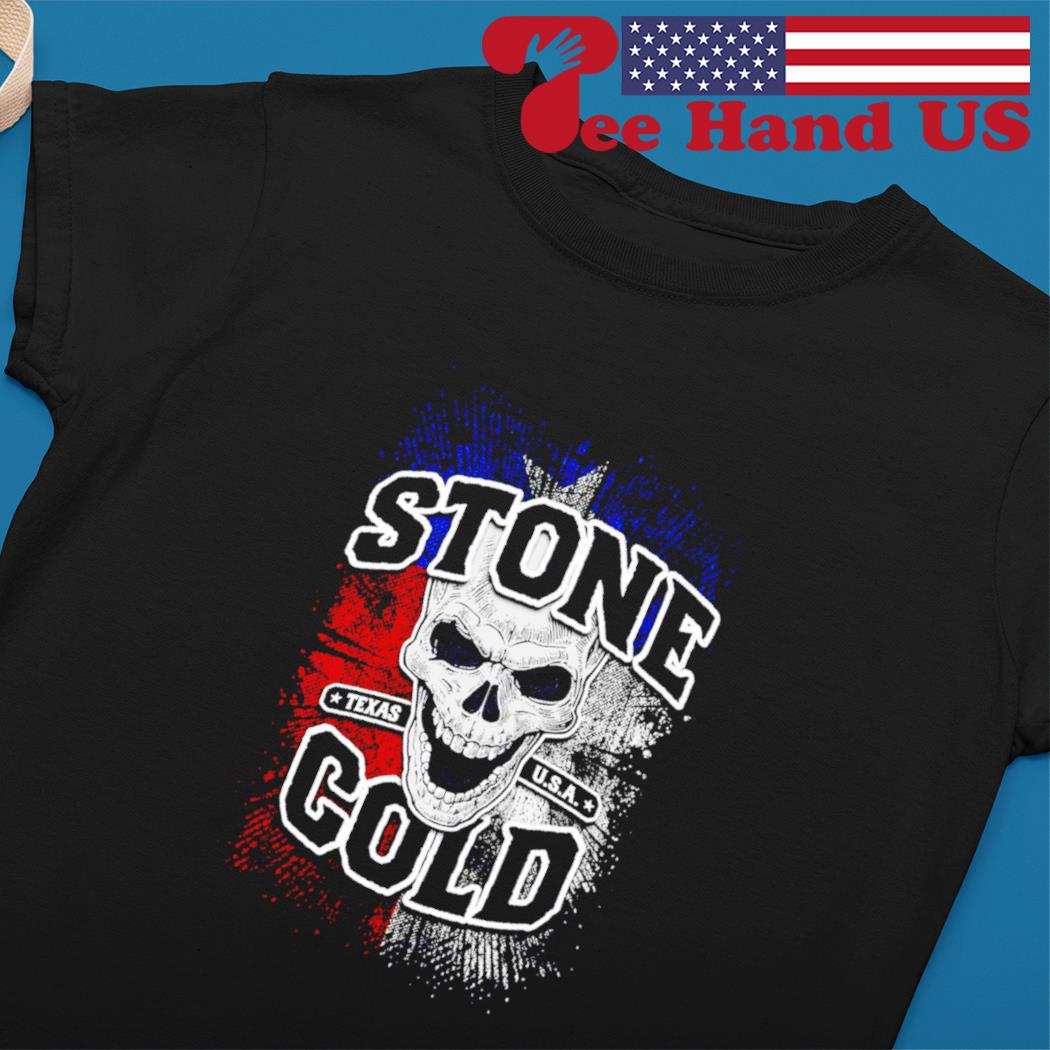 Skull Stone Cold Steve Austin Offcial T-Shirt - ReviewsTees