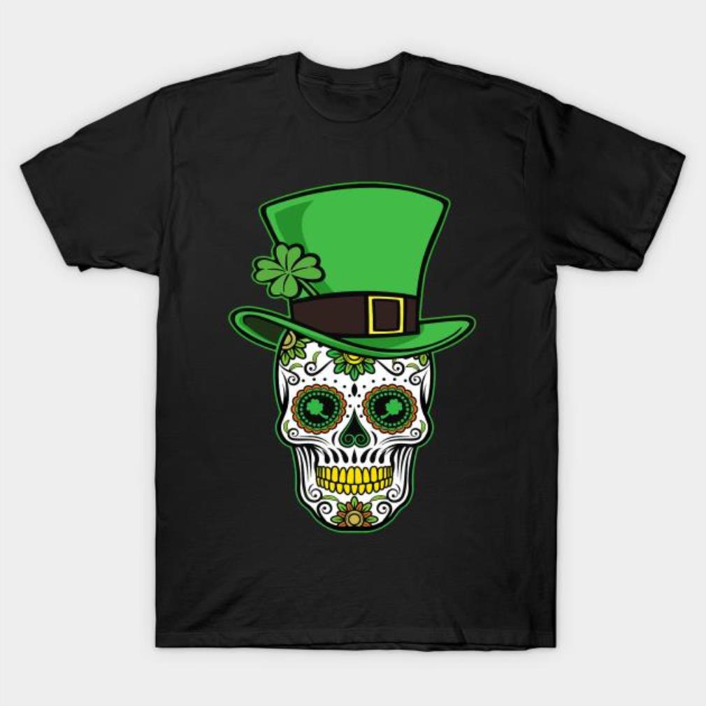 Sugar Skull Happy St. Patrick’s Day shirt