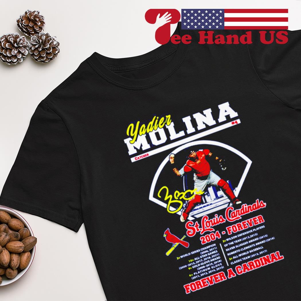 St. Louis Cardinals Player Apprel, Yadier Molina Shirts