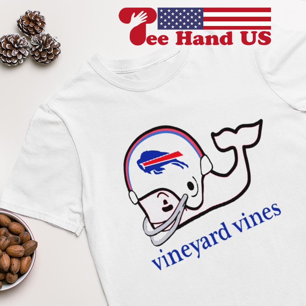 Buy Buffalo Bills Vineyard Vines Whale Helmet Long Sleeve T-Shirt