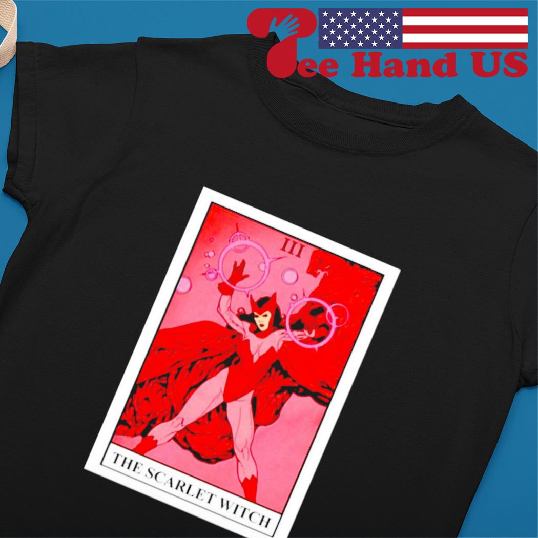 Marvel Scarlet Witch Tarot Card Shirt, hoodie, sweater, long sleeve and
