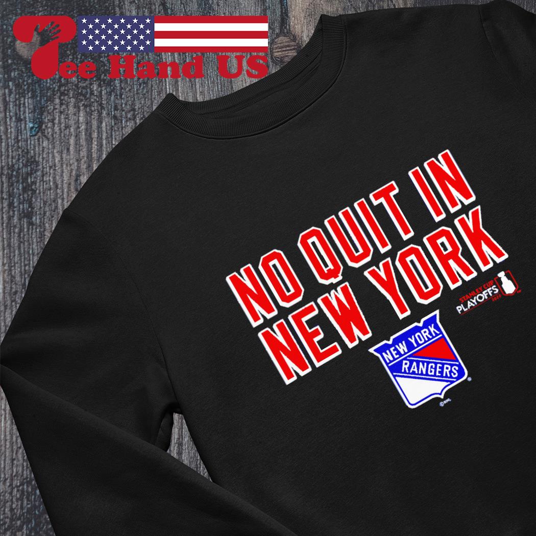 New York Rangers 2022 playoff shirt