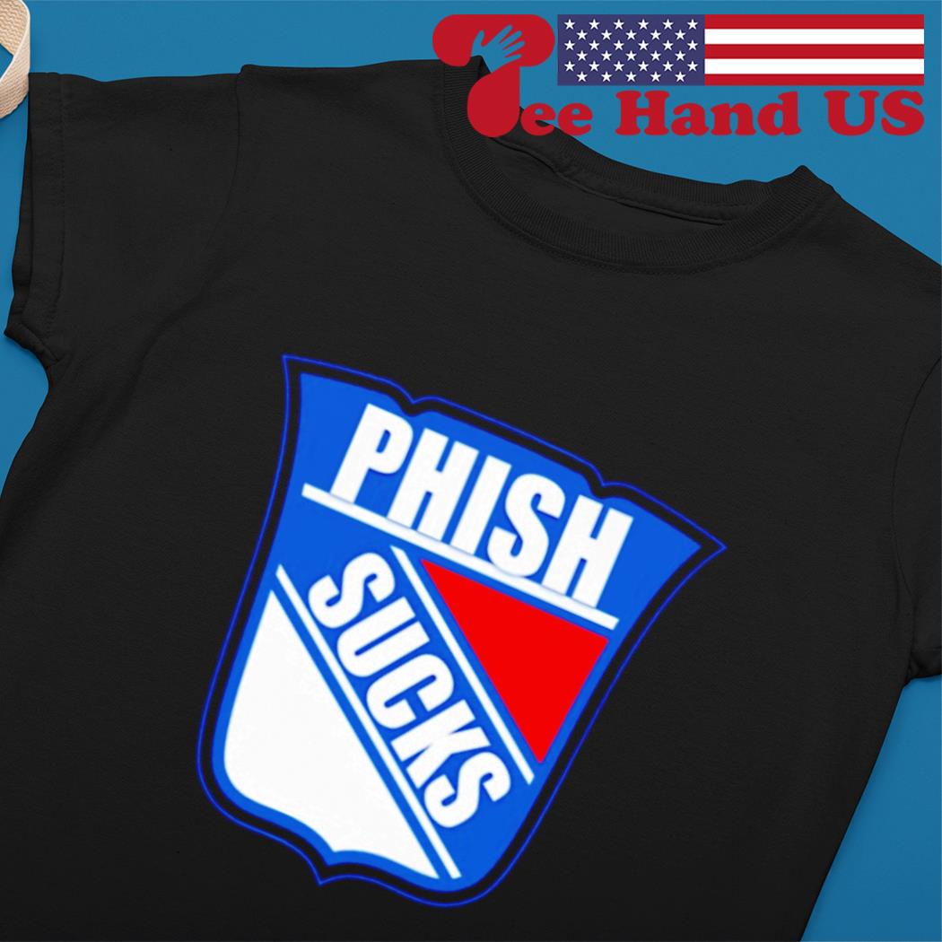 Phish Sucks New York Rangers shirt, hoodie, sweater, long sleeve