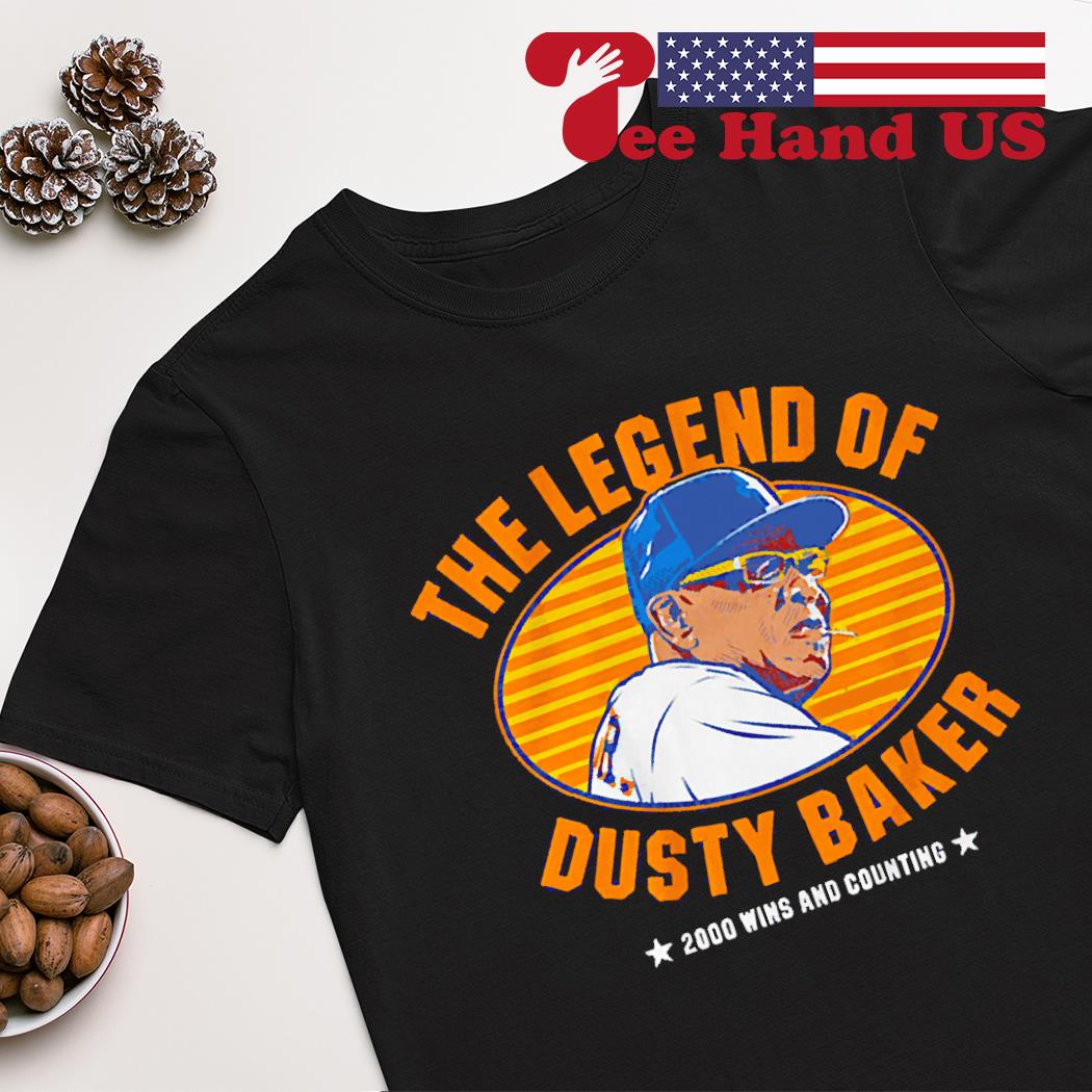 The Legend of Dusty Baker 2000 wins and counting shirt, hoodie