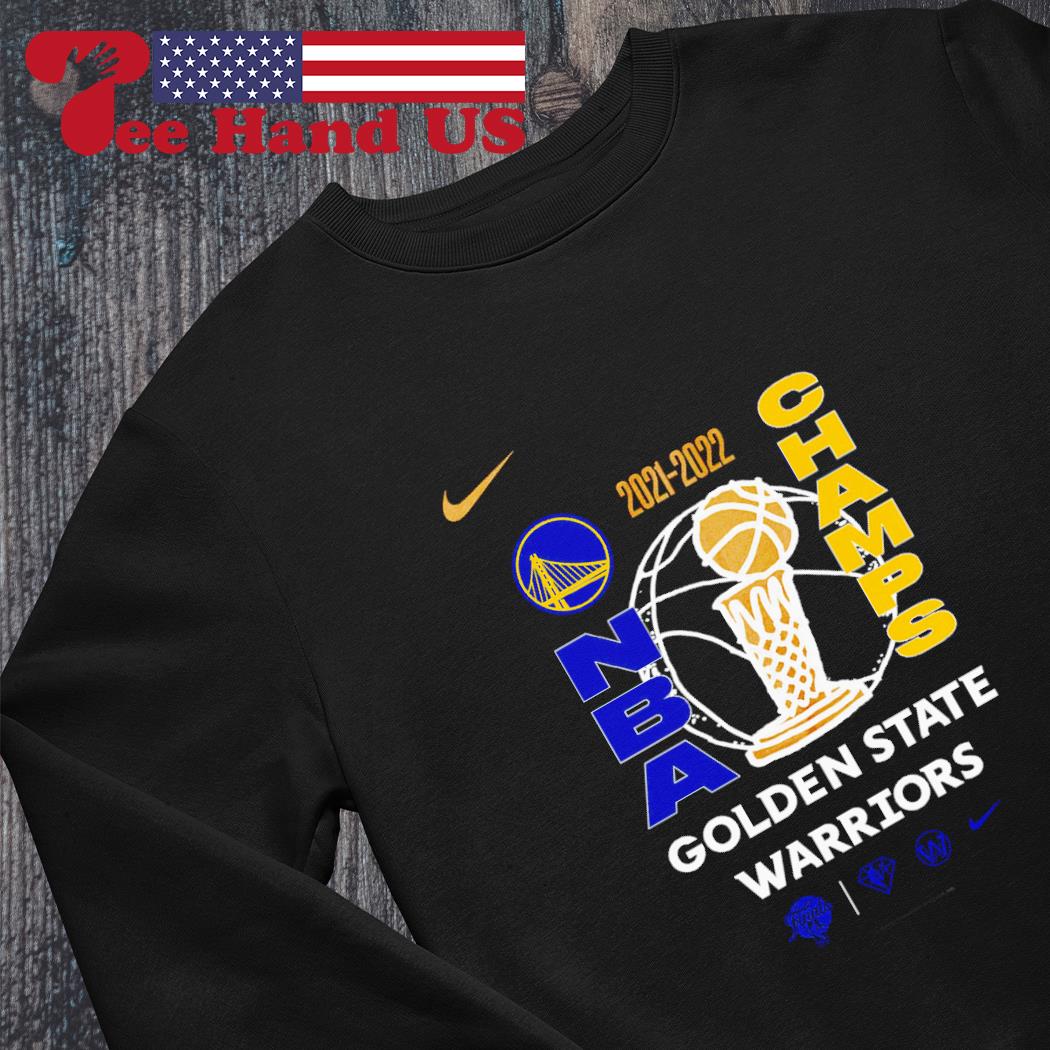 Original golden State Warriors Nike 2021 2022 NBA Finals Champions