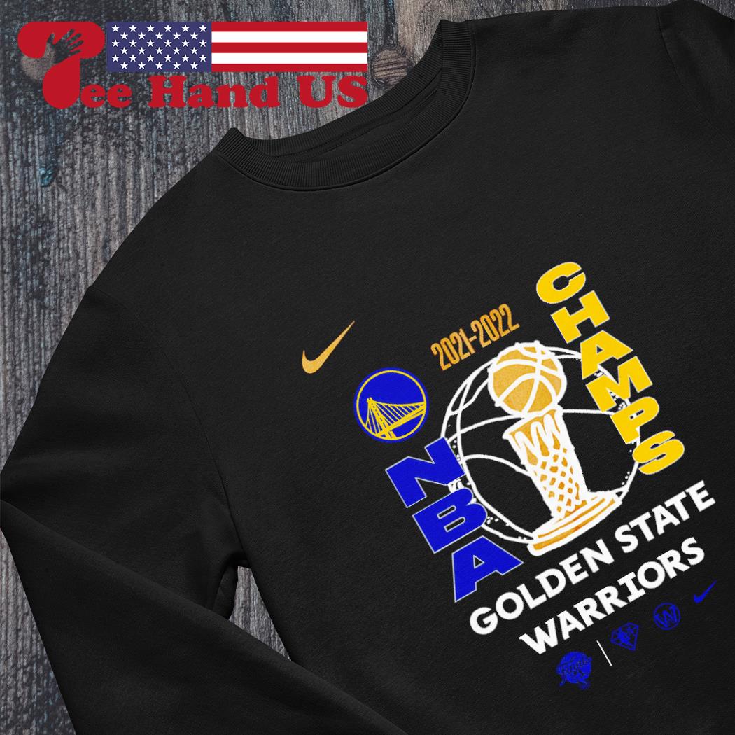 Women's Nike Black Golden State Warriors 2022 NBA Finals Champions Locker  Room T-Shirt