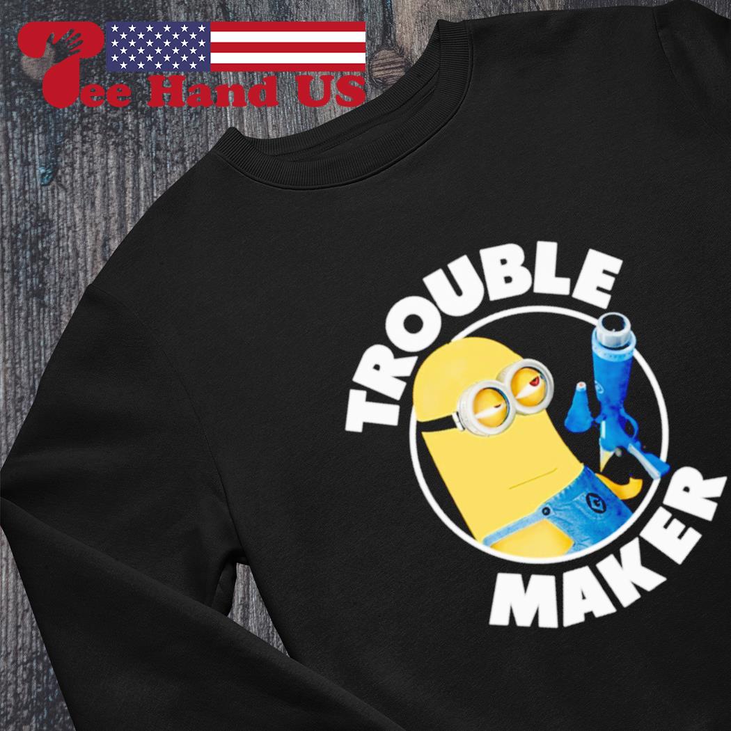 Noah Trouble Maker Minion shirt, hoodie, sweater, long sleeve and tank top