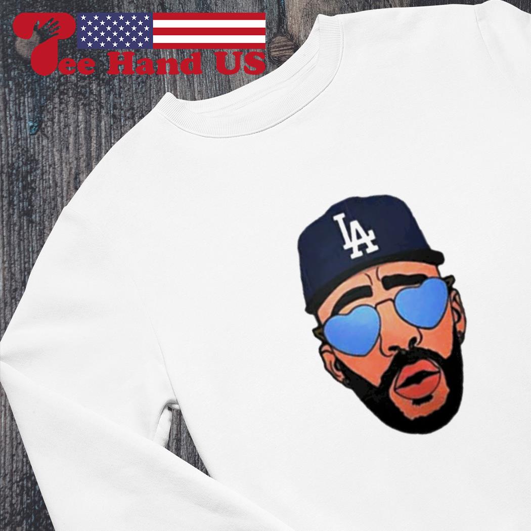 Bad Bunny face Los Angeles Dodgers shirt, hoodie, sweater, long sleeve and  tank top