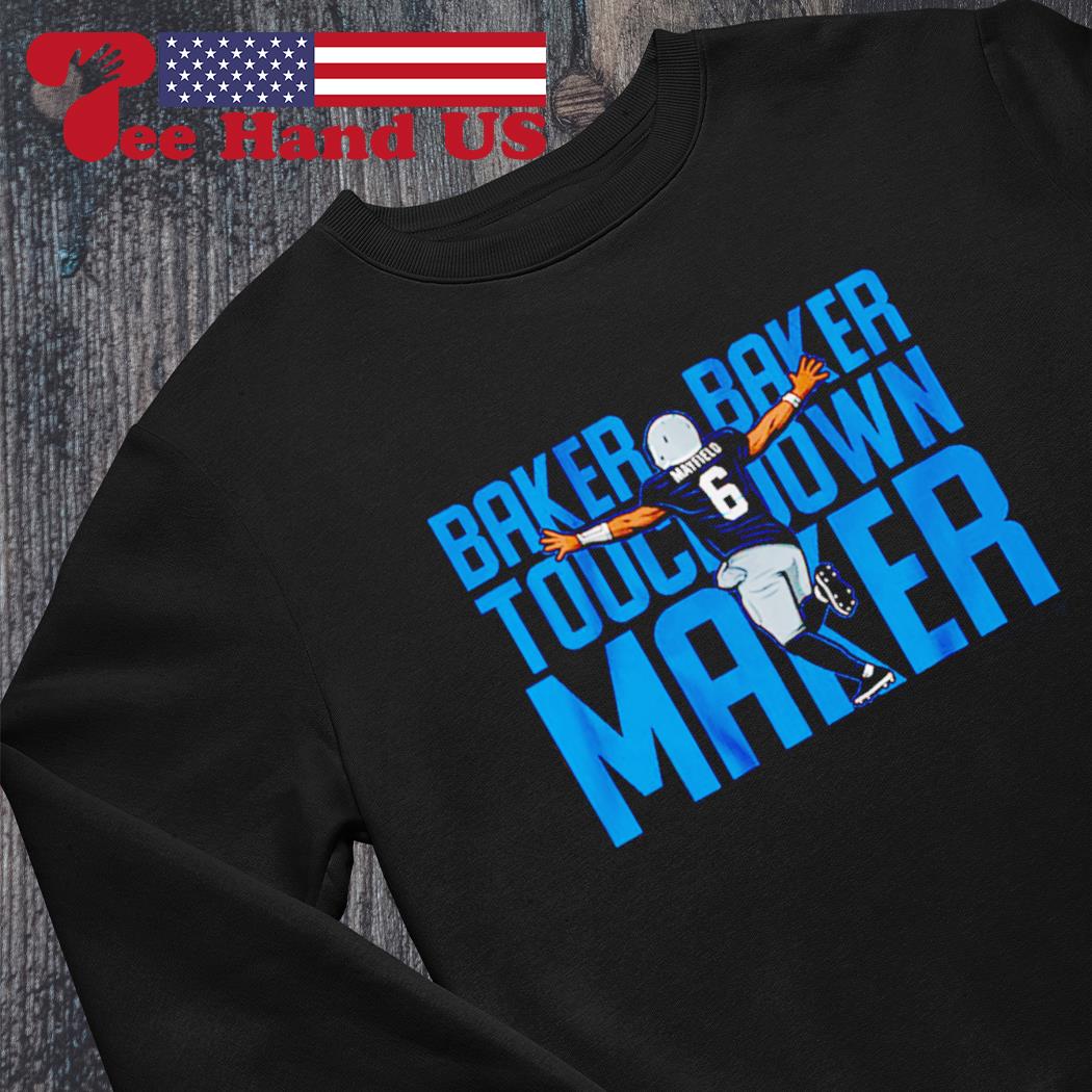 Buya_Hamkac Baker Mayfield Carolina Player Silhouette T-Shirt