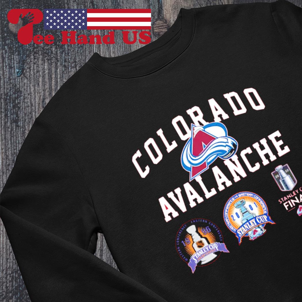 Colorado Avalanche Stanley Cup Champions 2022 western conference eastern  conference shirt, hoodie, sweater, long sleeve and tank top