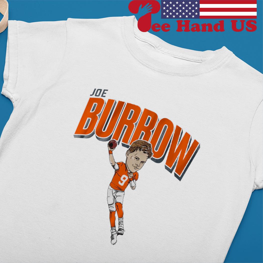 Cincinnati Bengals Joe Burrow Signature Homage Caricature Player Shirt,  hoodie, sweater, long sleeve and tank top