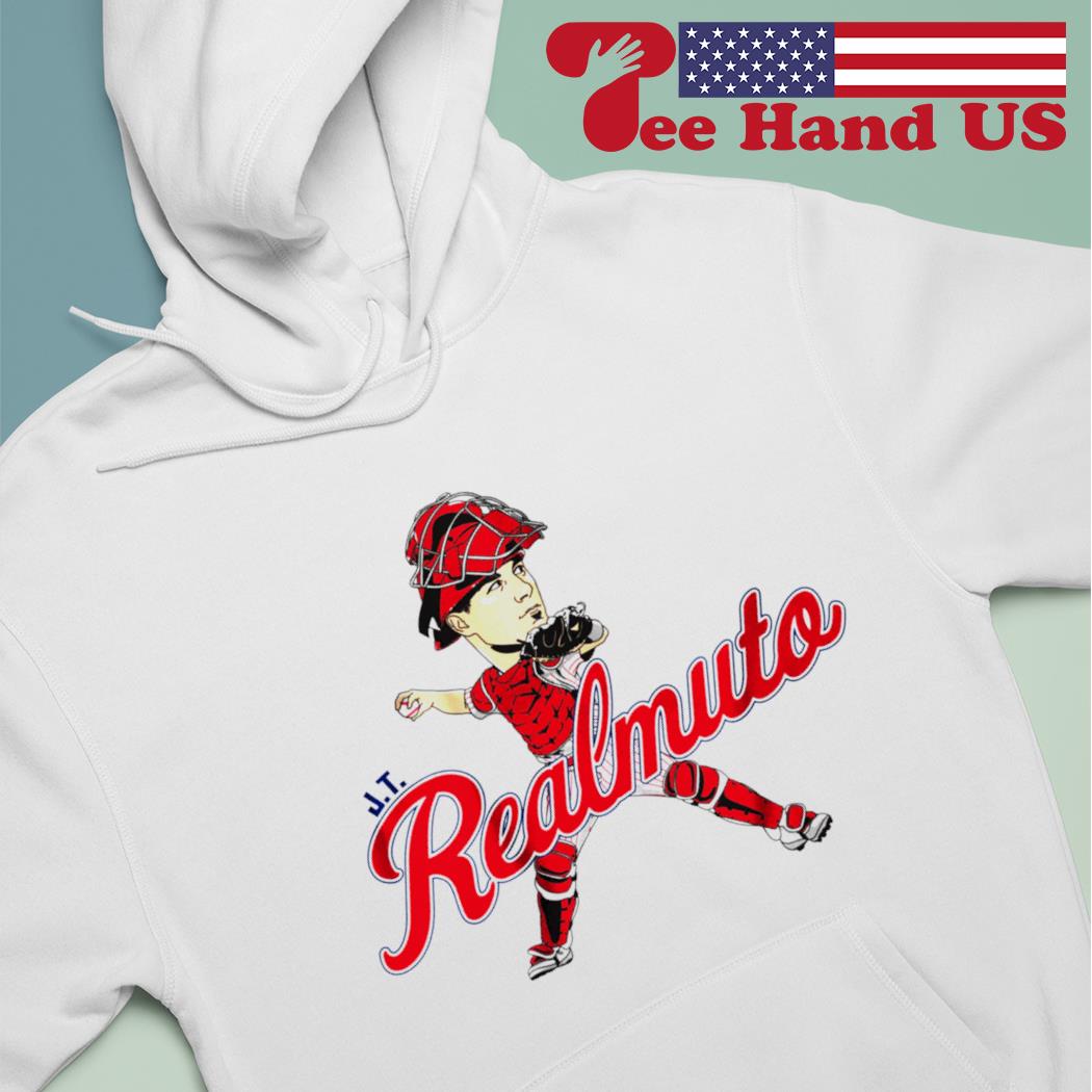 Jt Realmuto Philadelphia Phillies Caricature shirt, hoodie, sweater, long  sleeve and tank top