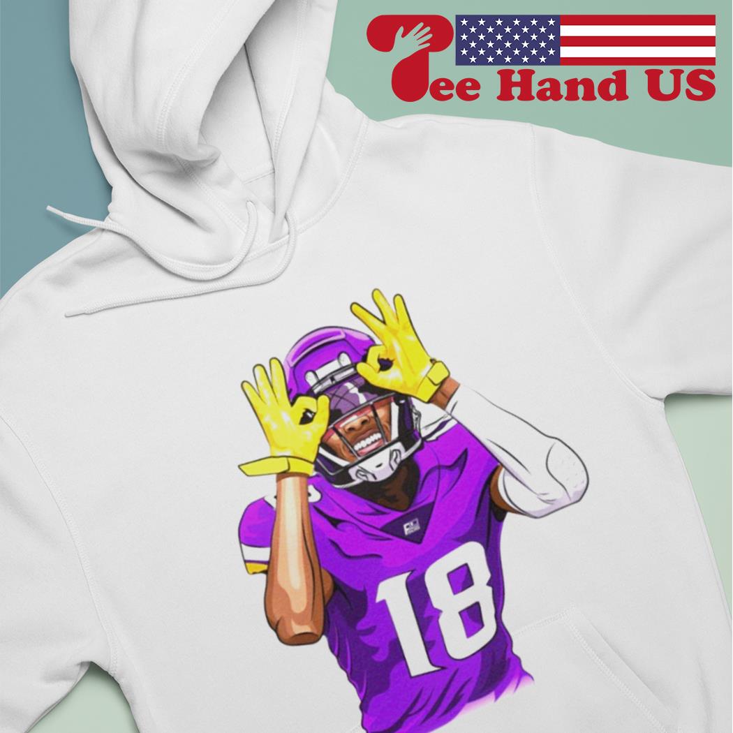 Justin Jefferson 4th and 18 Shirt, hoodie, sweater, long sleeve and tank top