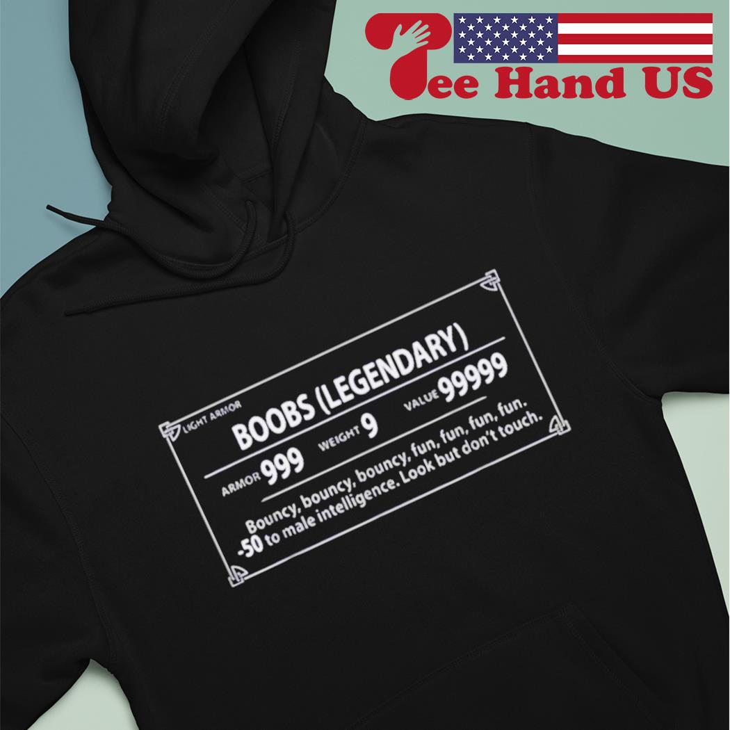 Legendary Boobs Video Game shirt, hoodie, sweater, long sleeve and tank top