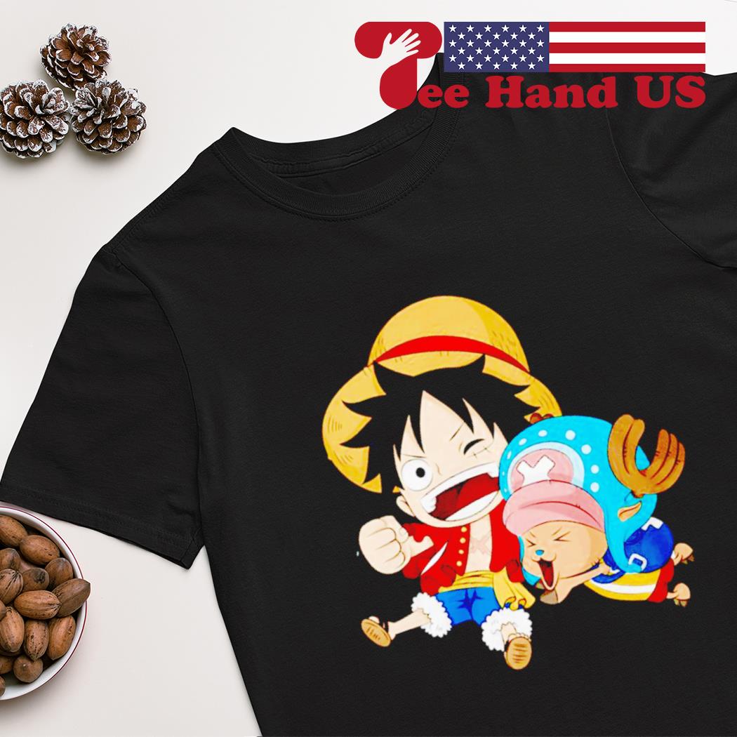 Merry Christmas From Luffy And Chopper One Piece Luffy And Chopper One Piece  shirt