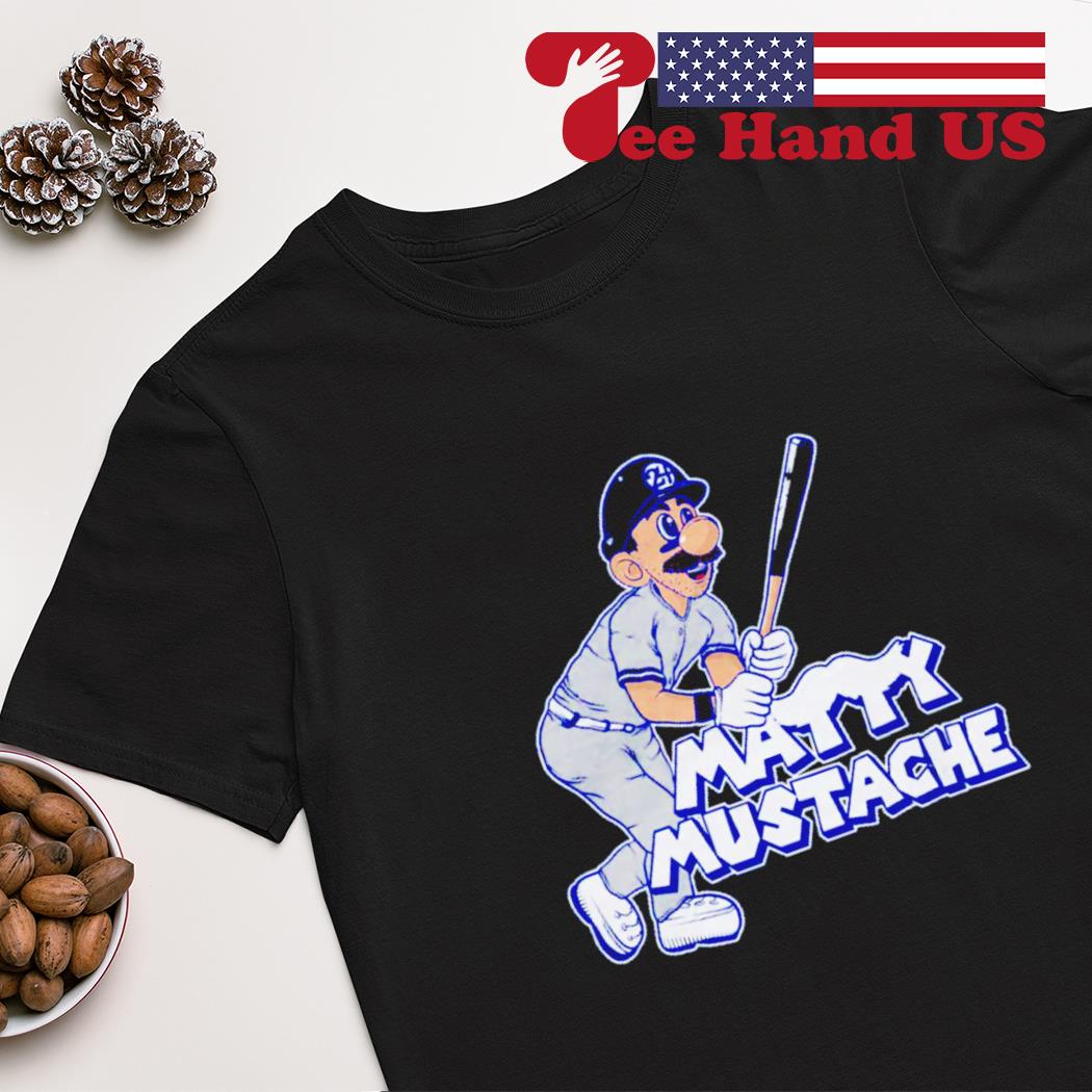 Matty Mustache Mario New York Yankees 2022 Shirt,Sweater, Hoodie, And Long  Sleeved, Ladies, Tank Top