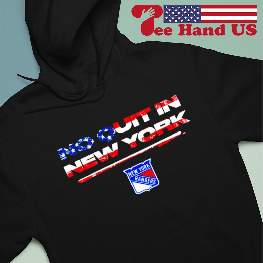 Rangers No Quit In New York Stars Stripes Flag Usa New York Rangers  T-Shirt, hoodie, sweater, long sleeve and tank top