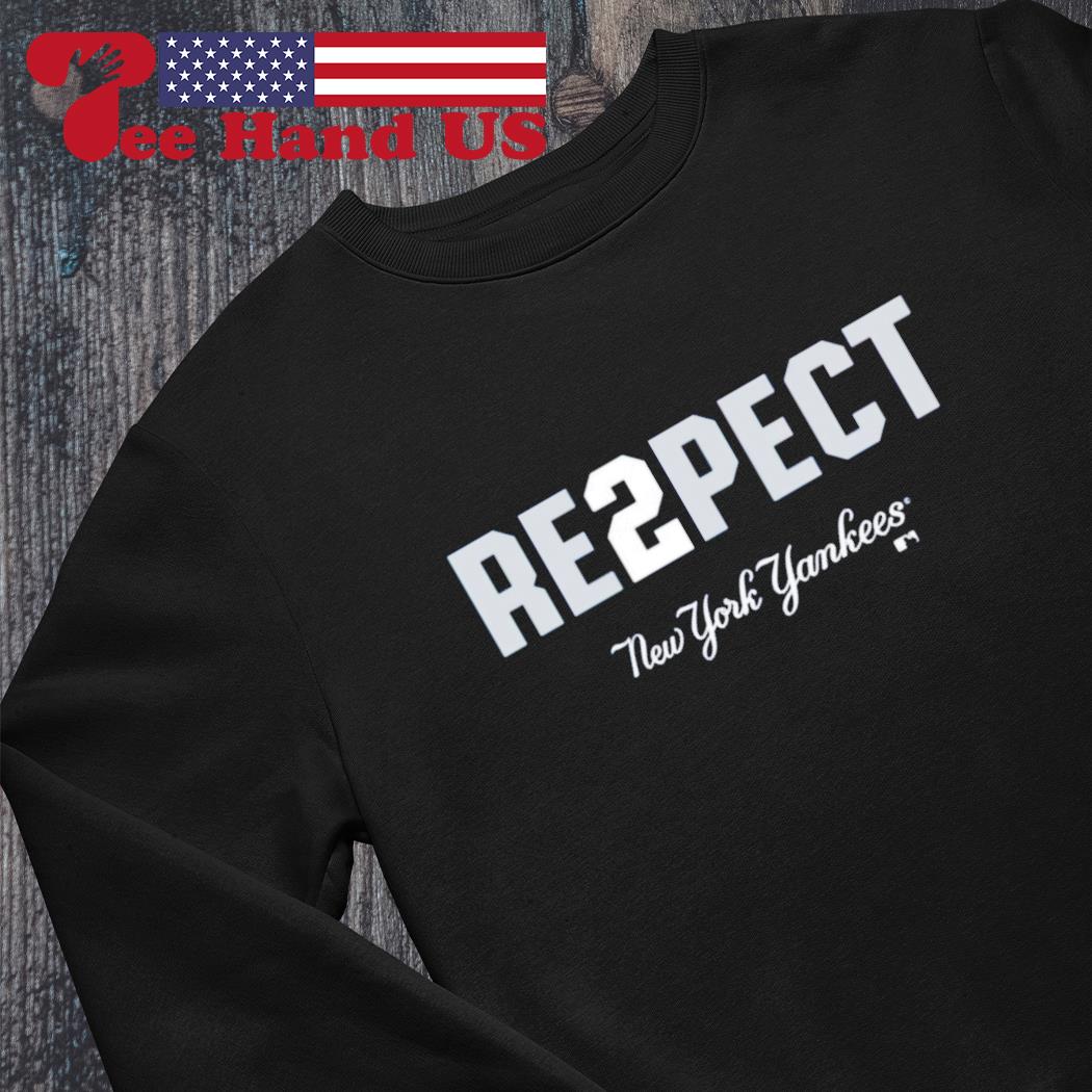 Respect Derek Jeter Re2pect 2 On Back New York Uniform Black Baseball T  Shirt