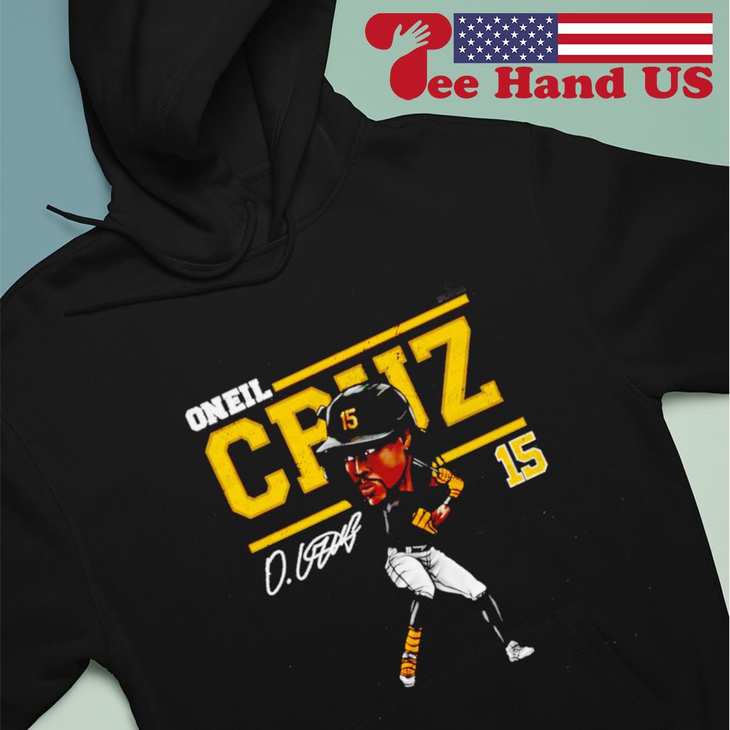 Oneil Cruz Pittsburgh Pirates Cartoon signature shirt, hoodie