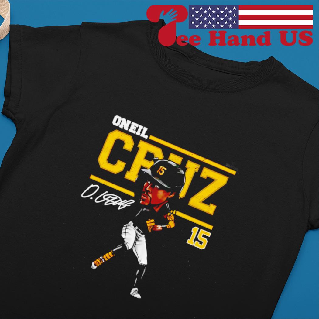 Oneil Cruz Shirt  Pittsburgh Pirates Oneil Cruz T-Shirts - Pirates Store