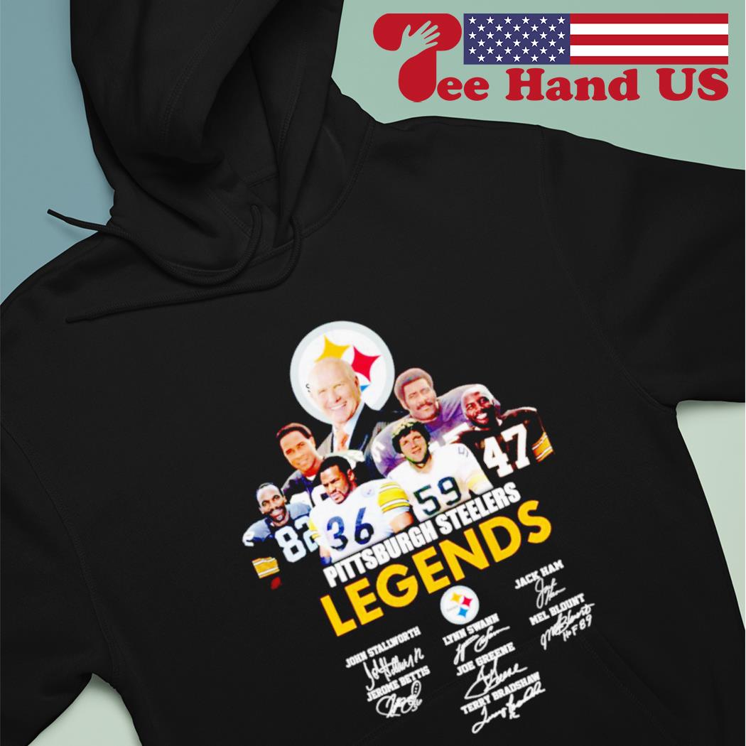 Pittsburgh Steelers Players The Legends Signatures T-shirt,Sweater, Hoodie,  And Long Sleeved, Ladies, Tank Top