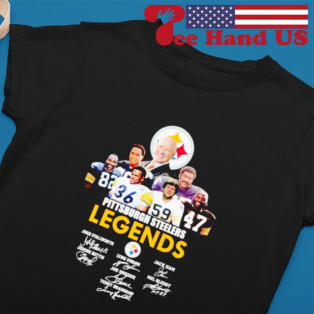 Pittsburgh Steelers Players The Legends Signatures T-shirt,Sweater, Hoodie,  And Long Sleeved, Ladies, Tank Top