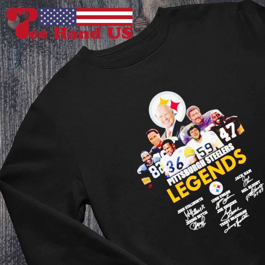 Pittsburgh Steelers Players The Legends Signatures shirt, hoodie, sweater,  long sleeve and tank top