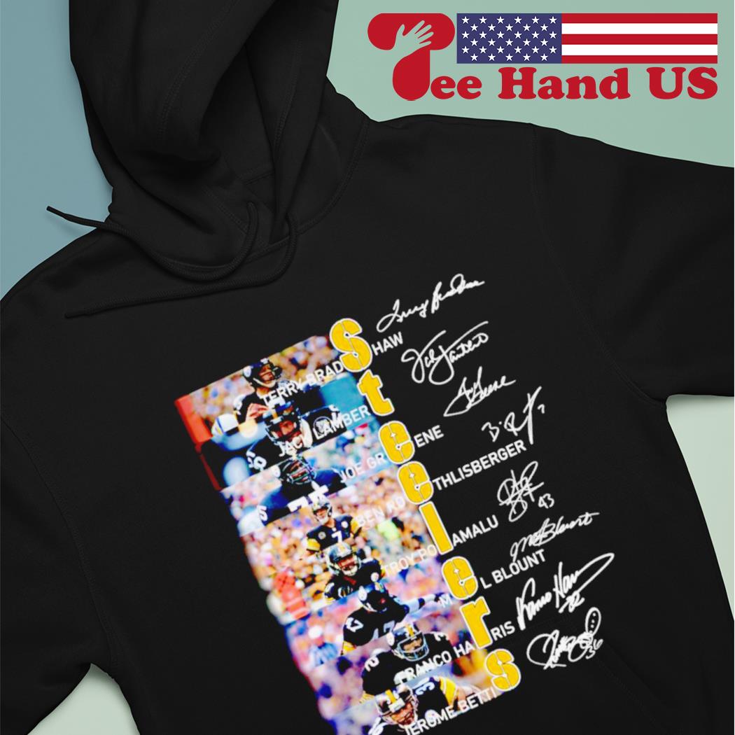 Pittsburgh Steelers Players The Legends Signatures shirt, hoodie, sweater,  long sleeve and tank top