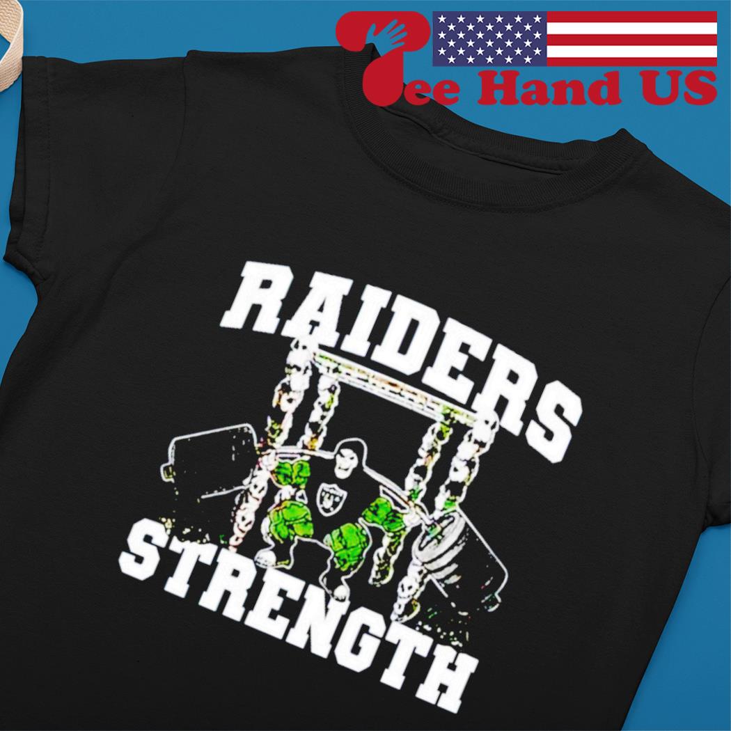 Las Vegas Raiders Strength Shirt Skullridding