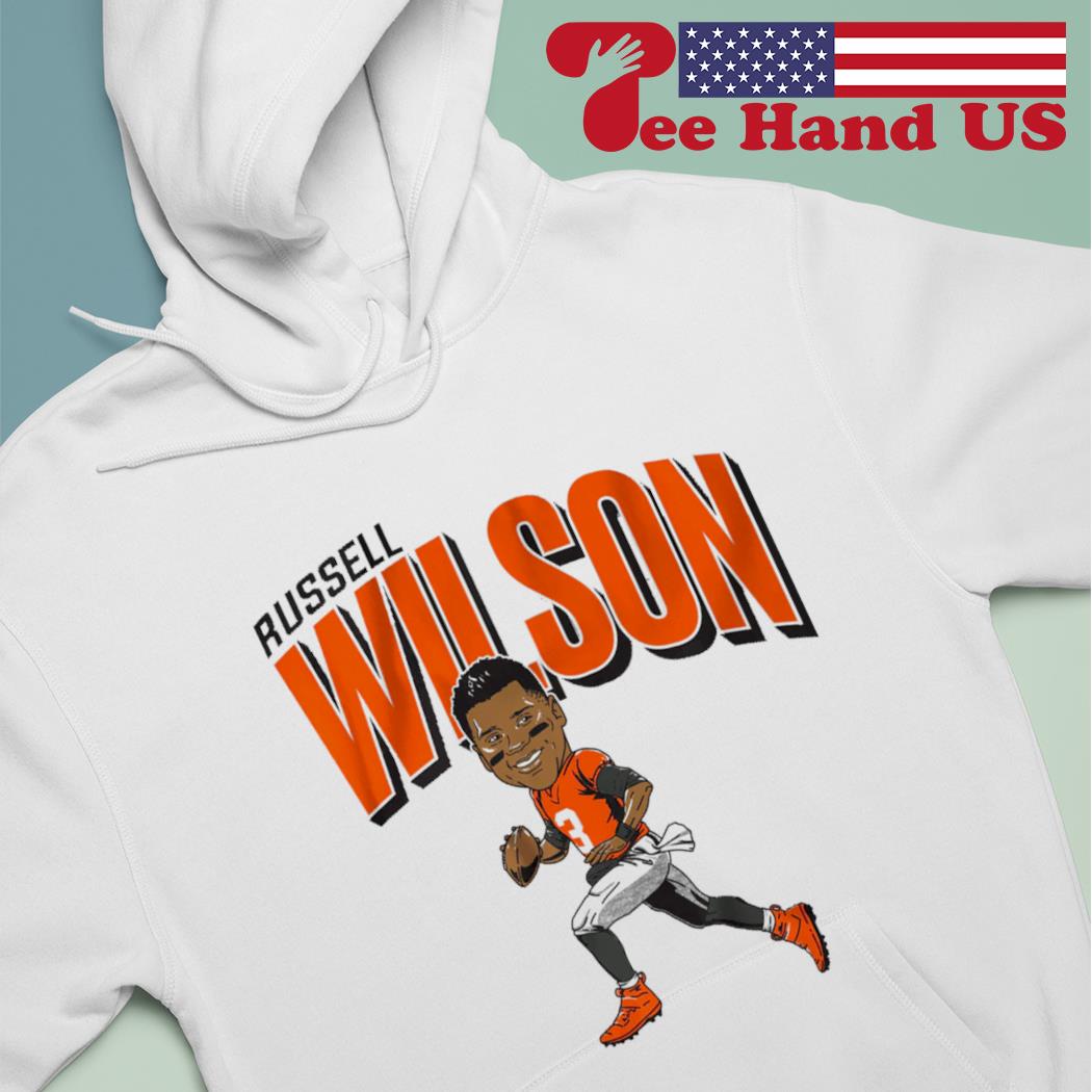 Denver Broncos Russell wilson caricature shirt, hoodie, sweater, long  sleeve and tank top