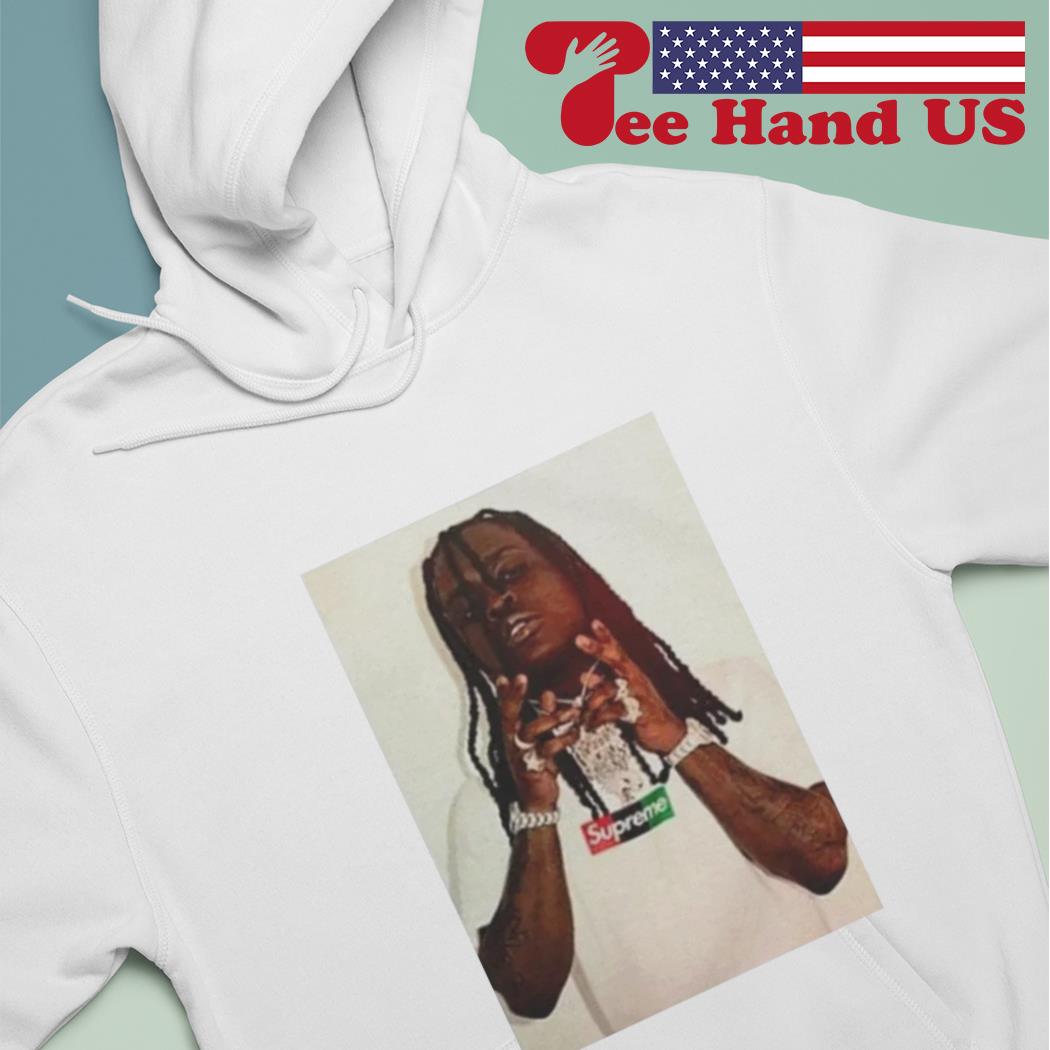 Supreme chief keef outlet photo tee