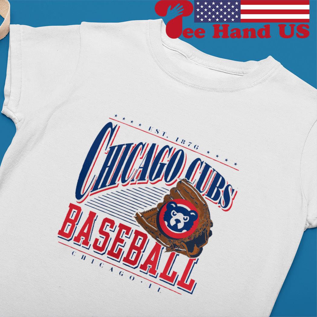 Chicago Cubs cooperstown collection winning time est 1876 shirt