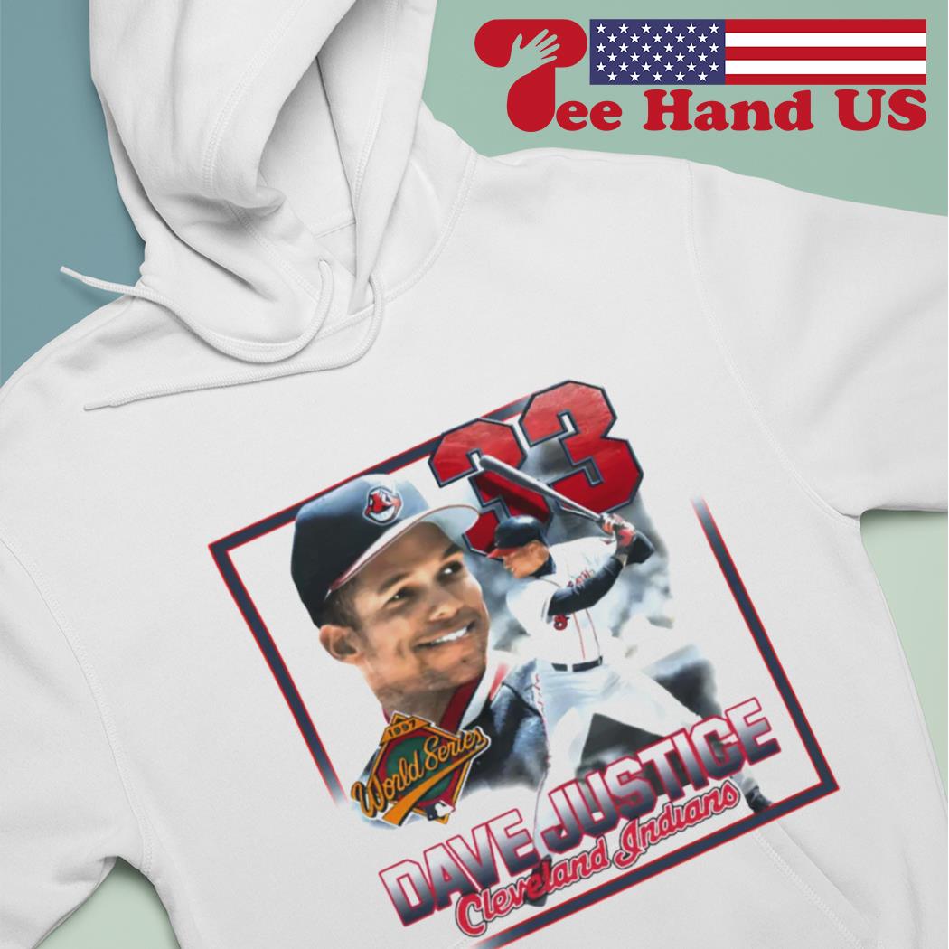 David Justice Cleveland Indians world series shirt, hoodie, sweater, long  sleeve and tank top