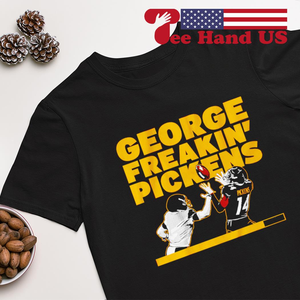 George Pickens Pittsburgh Steelers Pickens Hurdle Shirt - Teespix