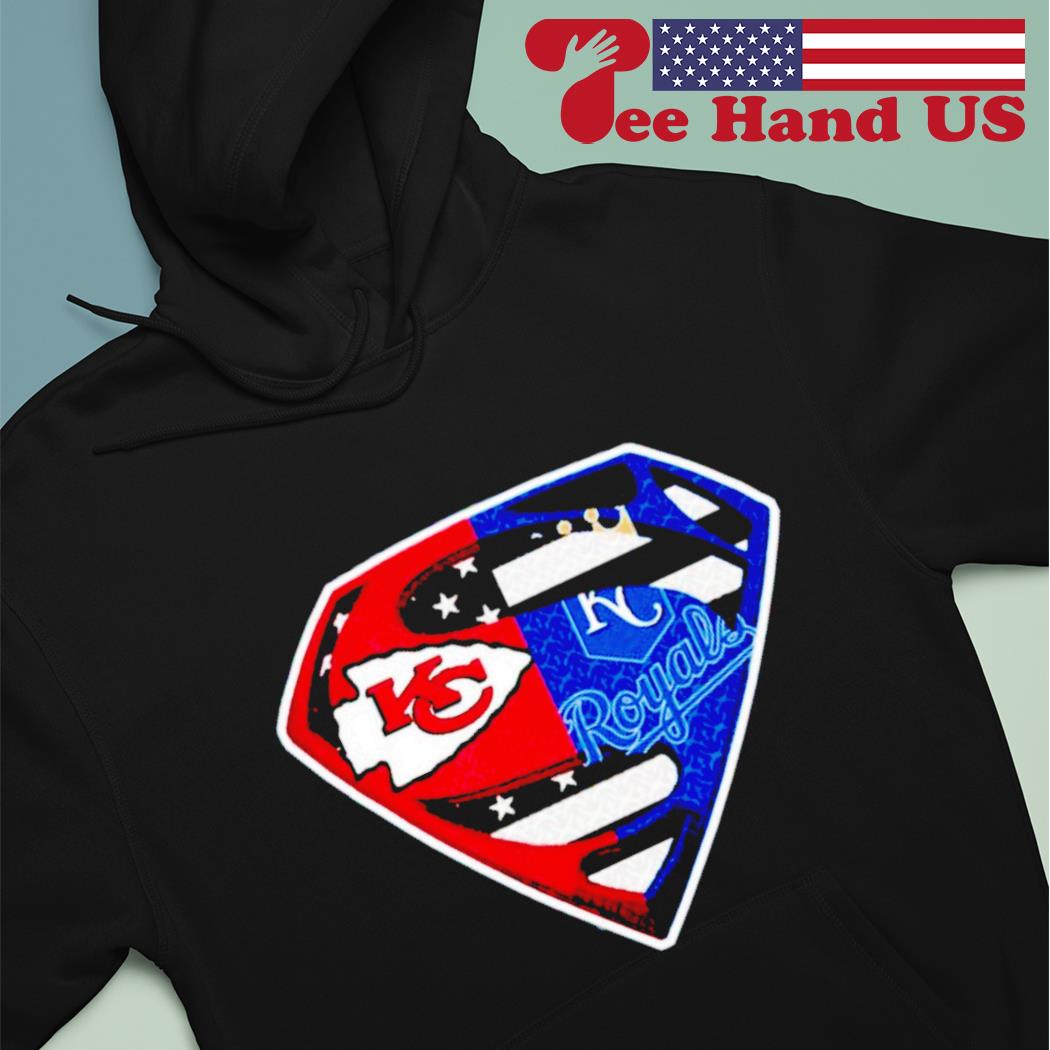 Kansas City Chiefs and Kansas City Royals American flag shirt, hoodie,  sweater, long sleeve and tank top